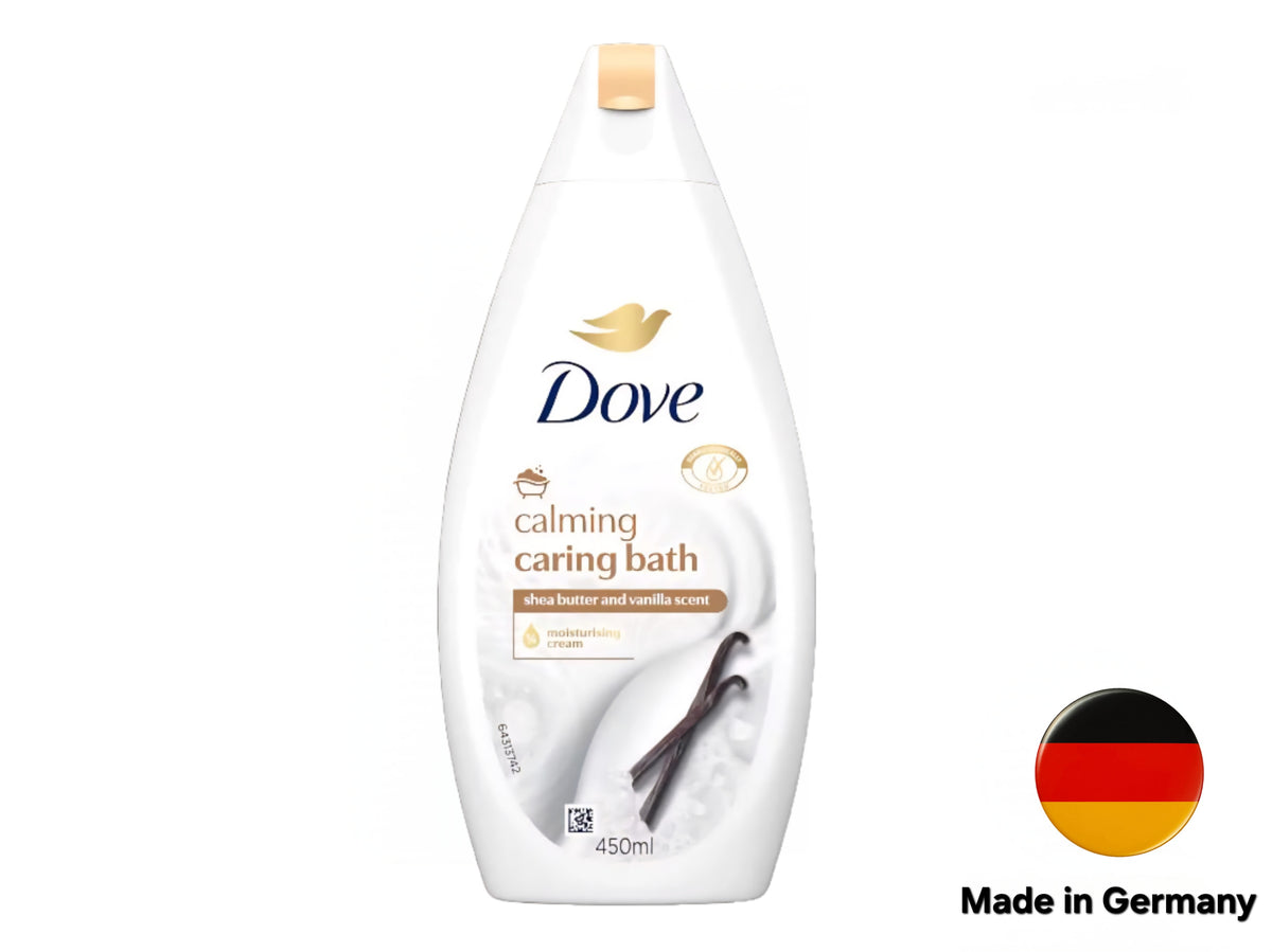 Dove Calming Caring Body Wash with Shea Butter and Vanilla Scent 450ml