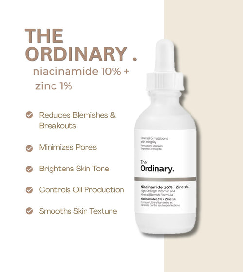The Ordinary Niacinamide 10% + Zinc 1% Serum